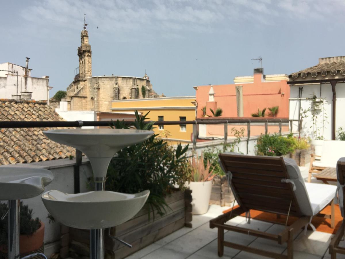 Casa Palacio En Jerez De La Frontera Con Piscina Privada 外观 照片