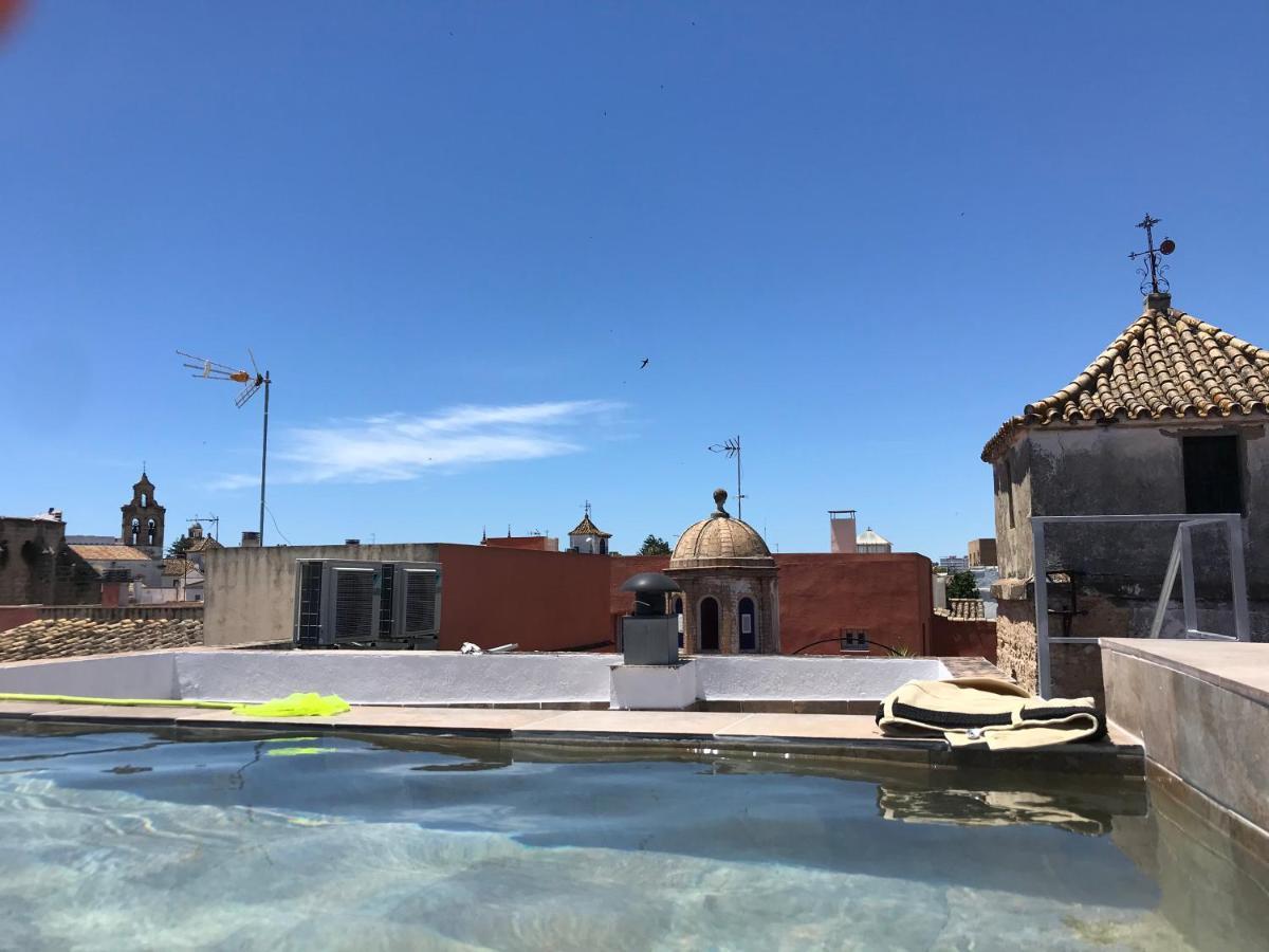 Casa Palacio En Jerez De La Frontera Con Piscina Privada 外观 照片