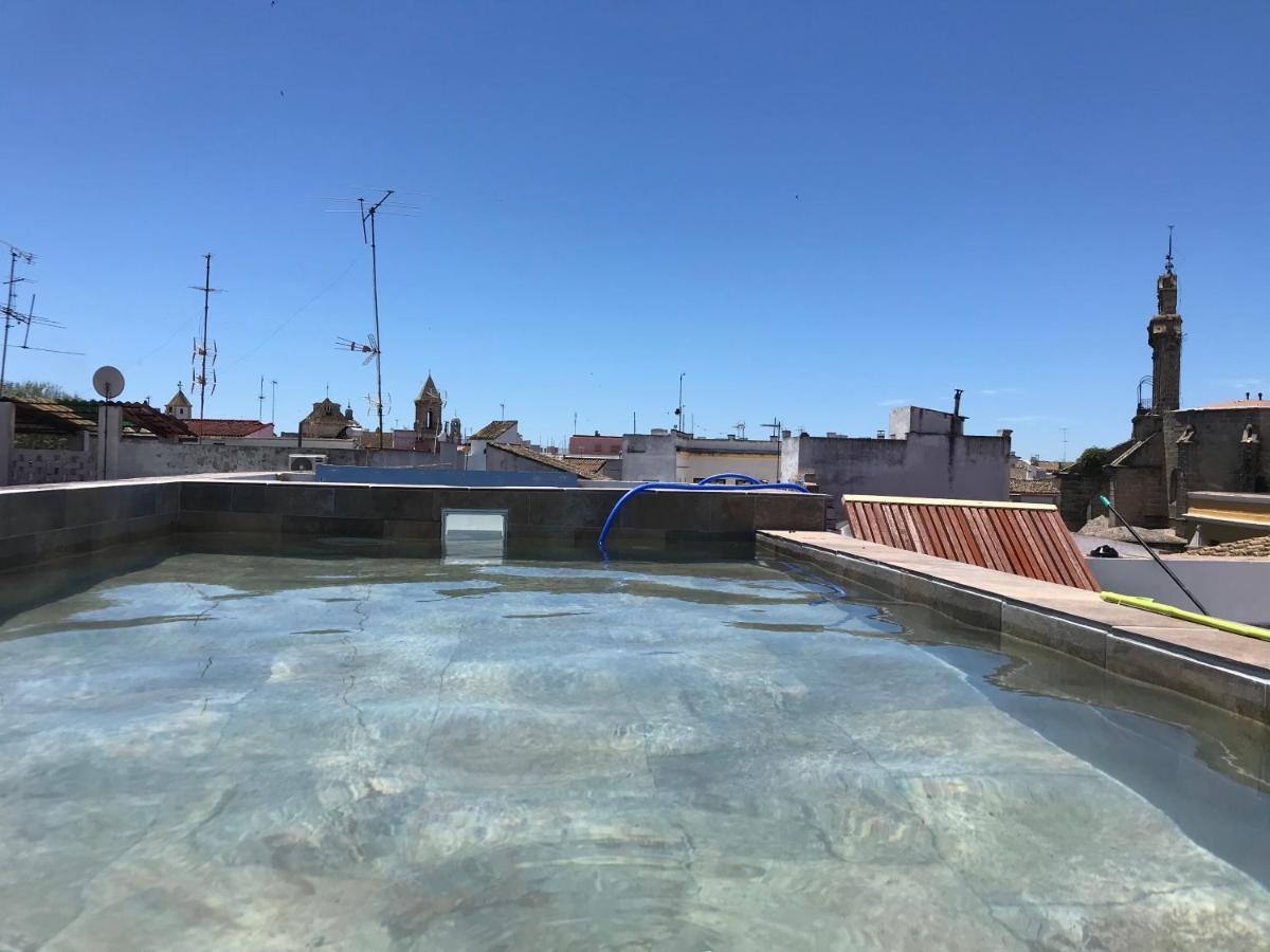 Casa Palacio En Jerez De La Frontera Con Piscina Privada 外观 照片