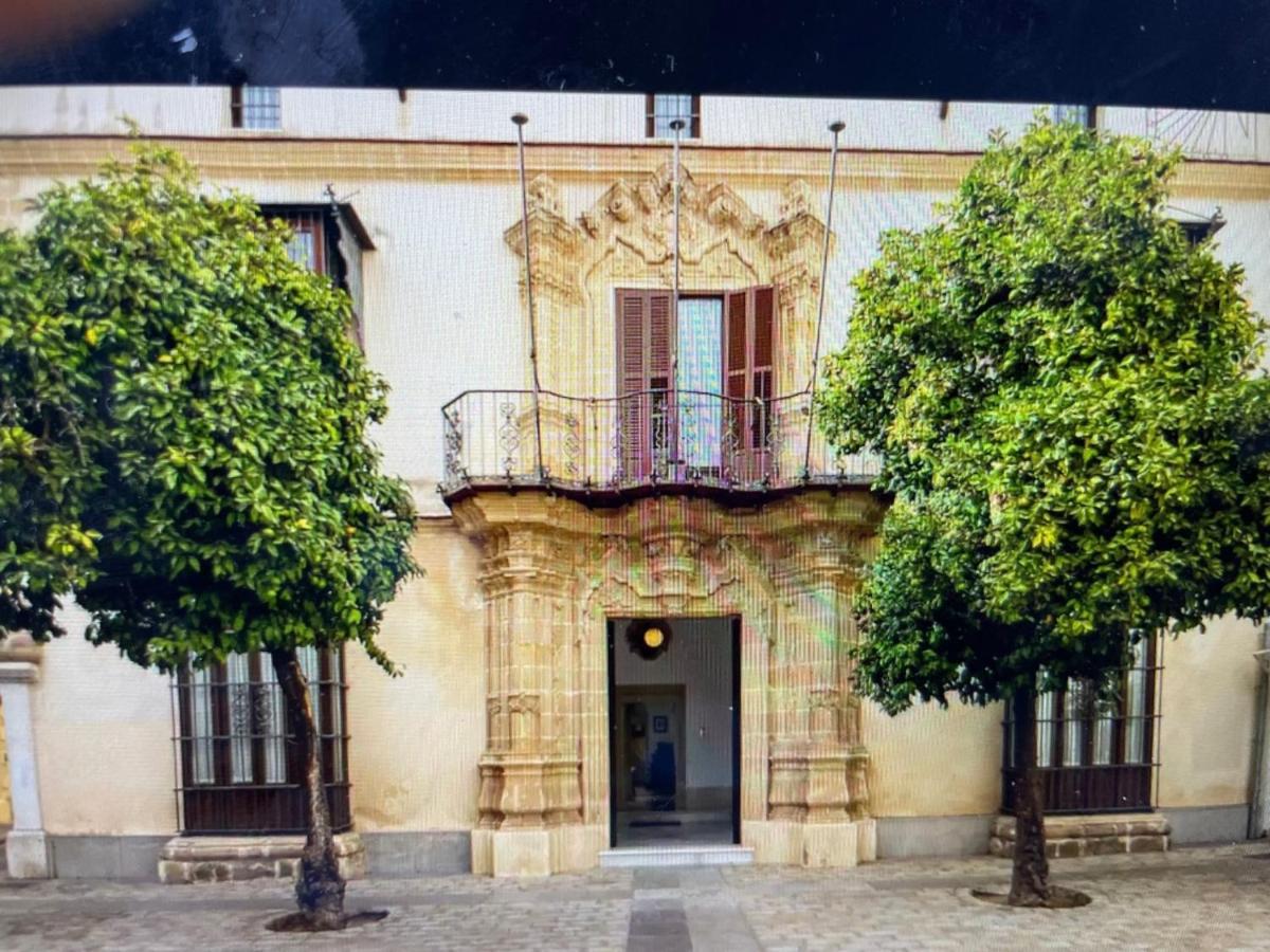 Casa Palacio En Jerez De La Frontera Con Piscina Privada 外观 照片